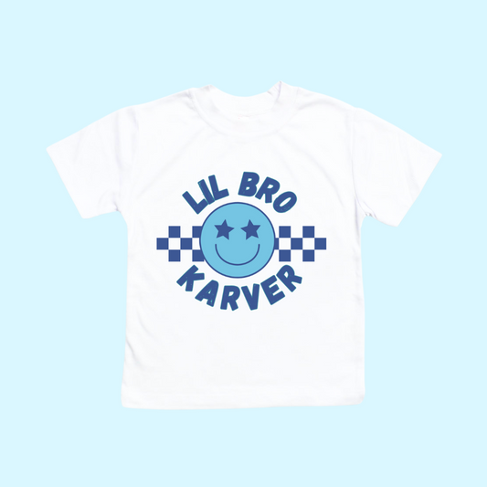 Blue Checkered Lil Bro