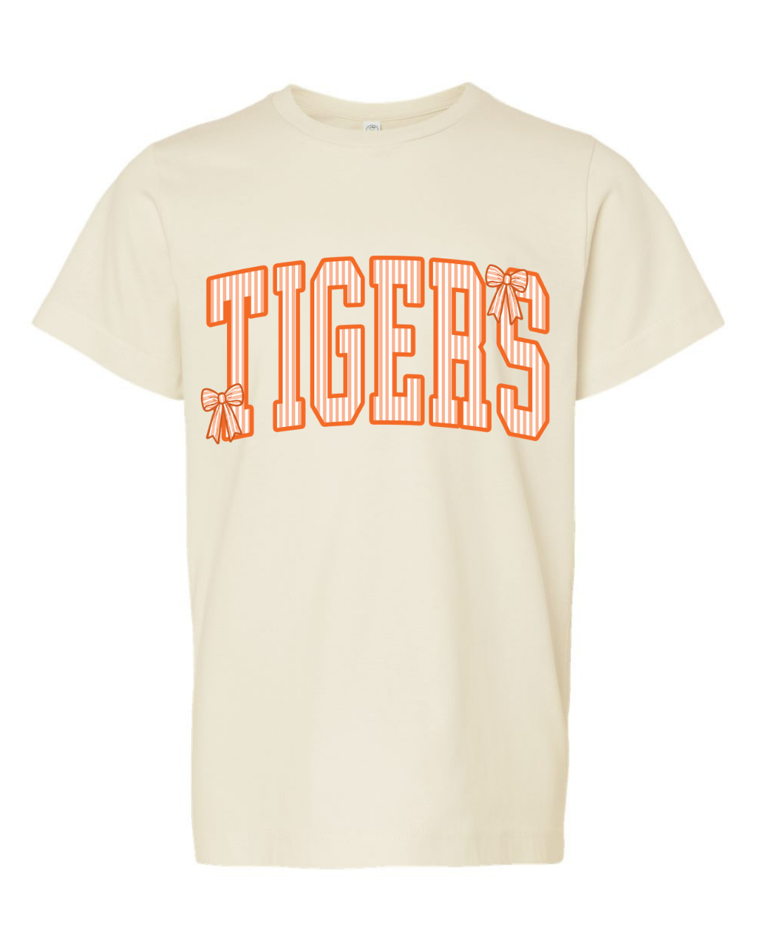 Adult Tiger Bow Tee