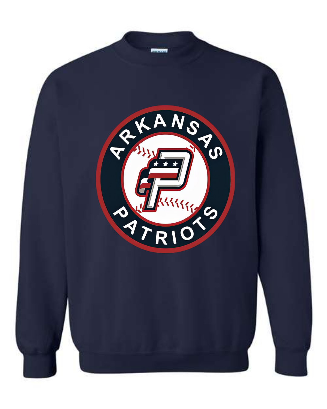 Adult Navy Patriots Crewneck