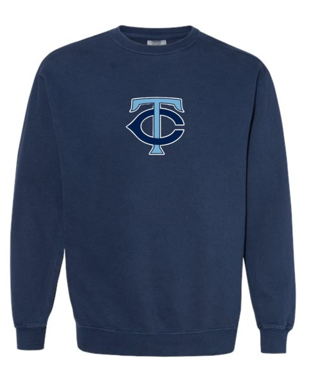 Custom TC Logo Comfort Color Crewneck