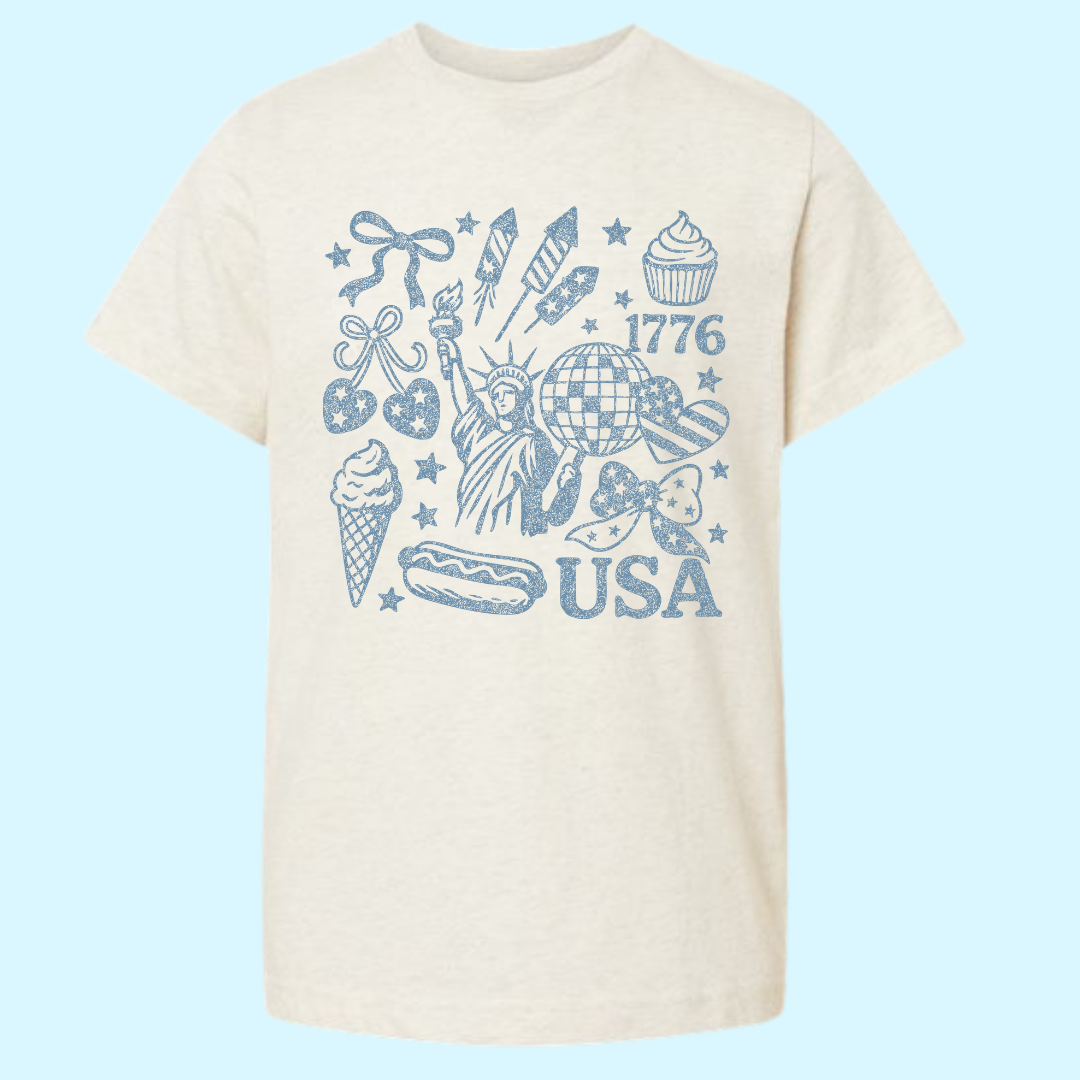 USA Coquette - Blue