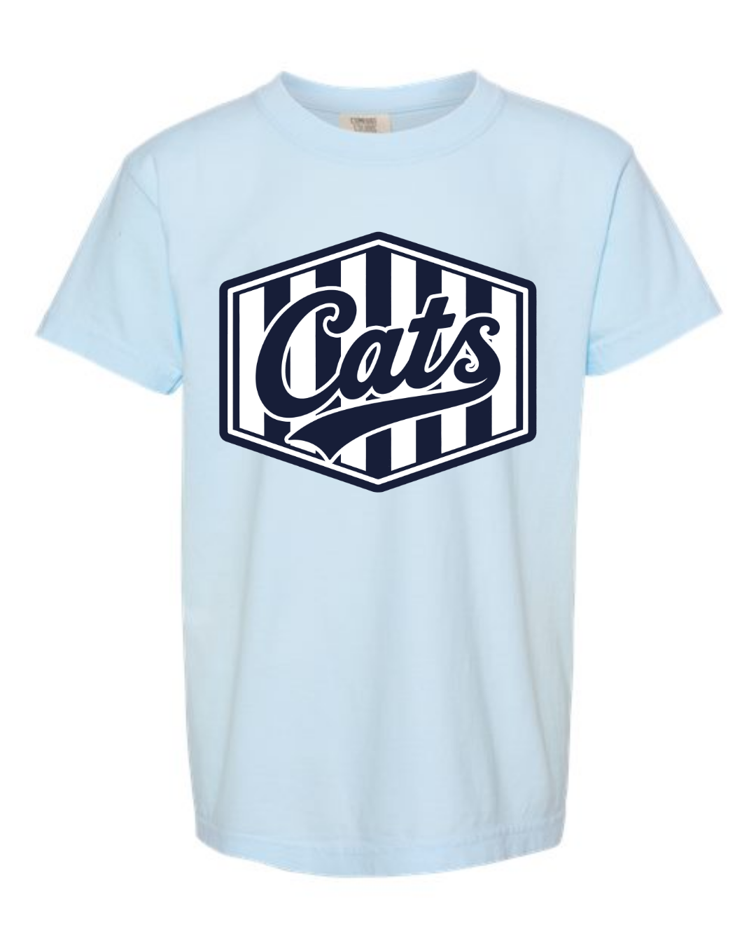 Youth Striped Cats Tee