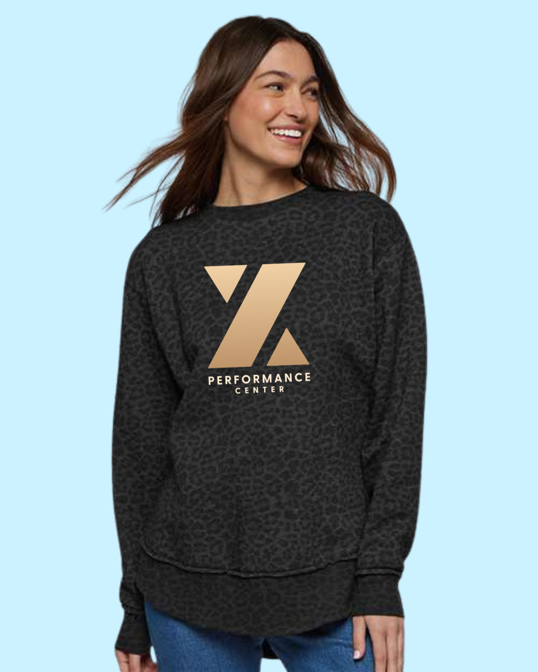 Women's X Leopard Crew