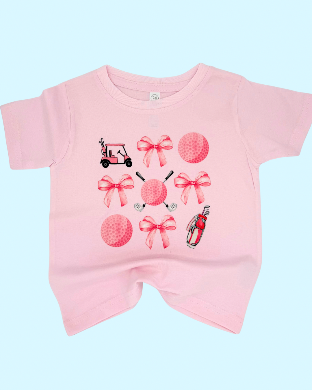 Pink Golf Grid