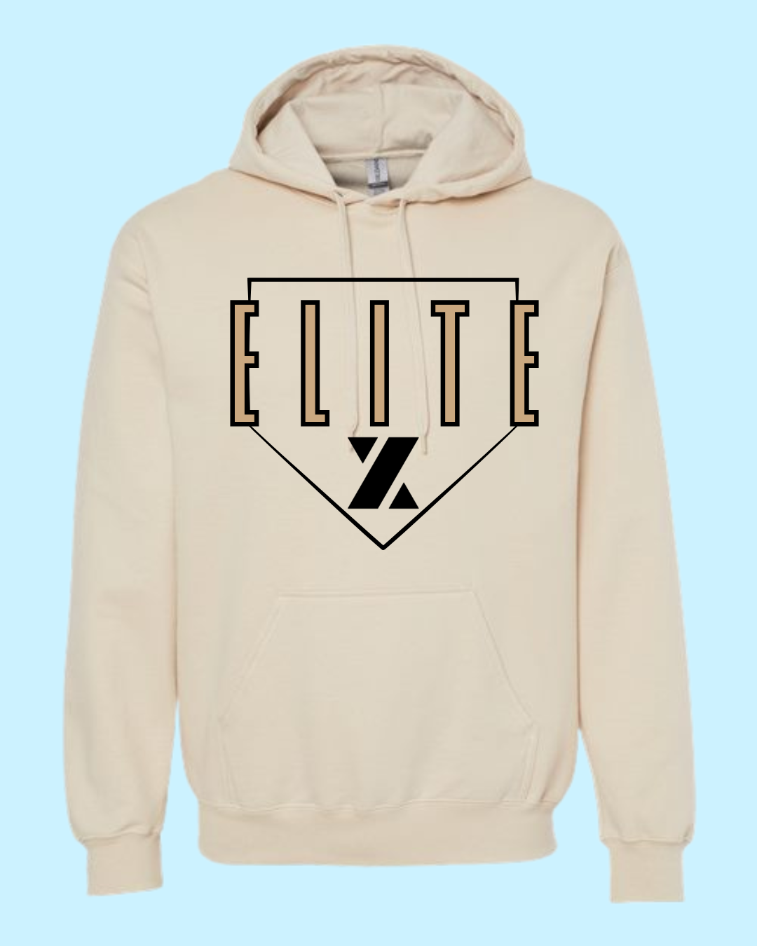 Adult Custom Elite Homeplate Hoodie