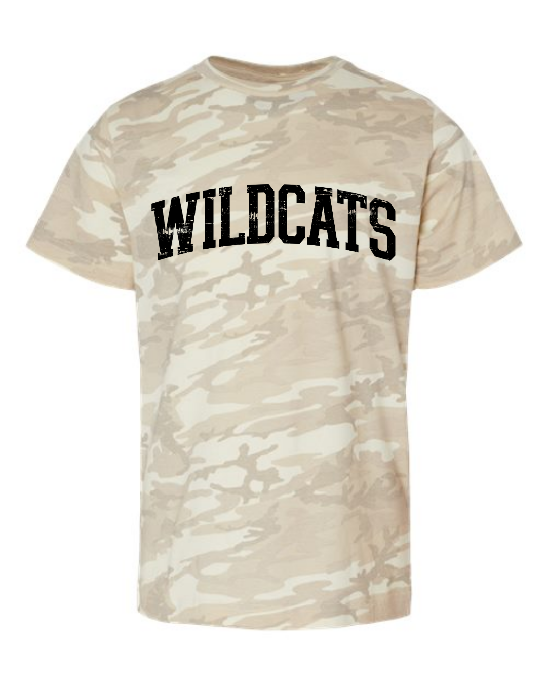 Adult Camo Wildcats Tee