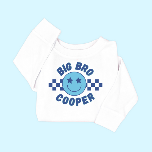 Blue Checkered Big Bro
