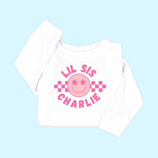 Pink Checkered Lil SIs