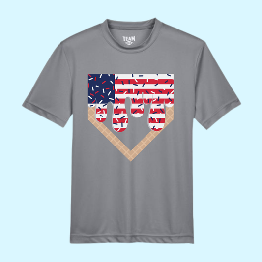 Baseball Flag Drip