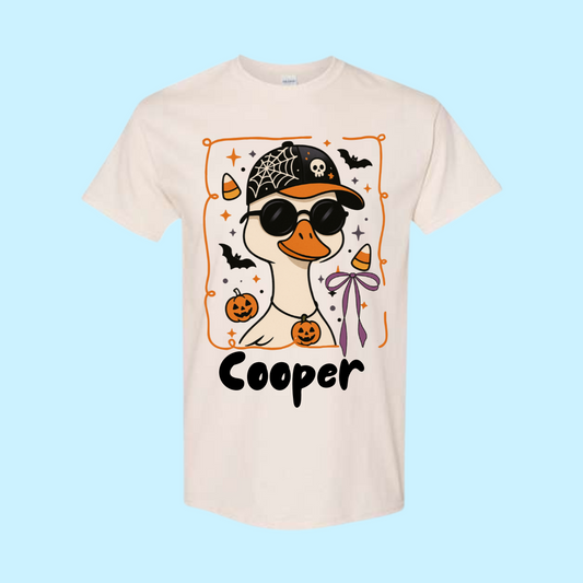 Custom Halloween Boy Goose