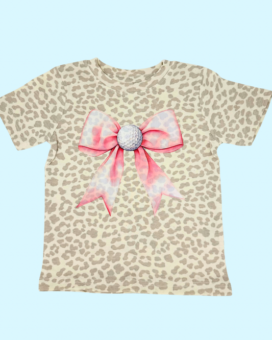 Leopard Golf Bow