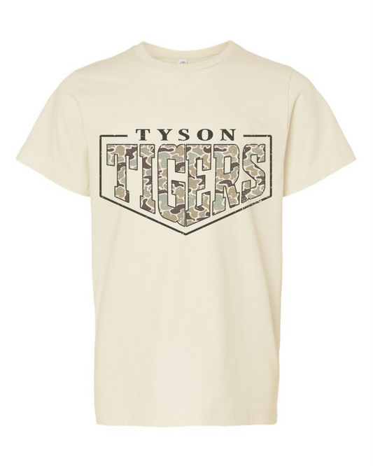 Adult Camo Tyson Tiger Tee