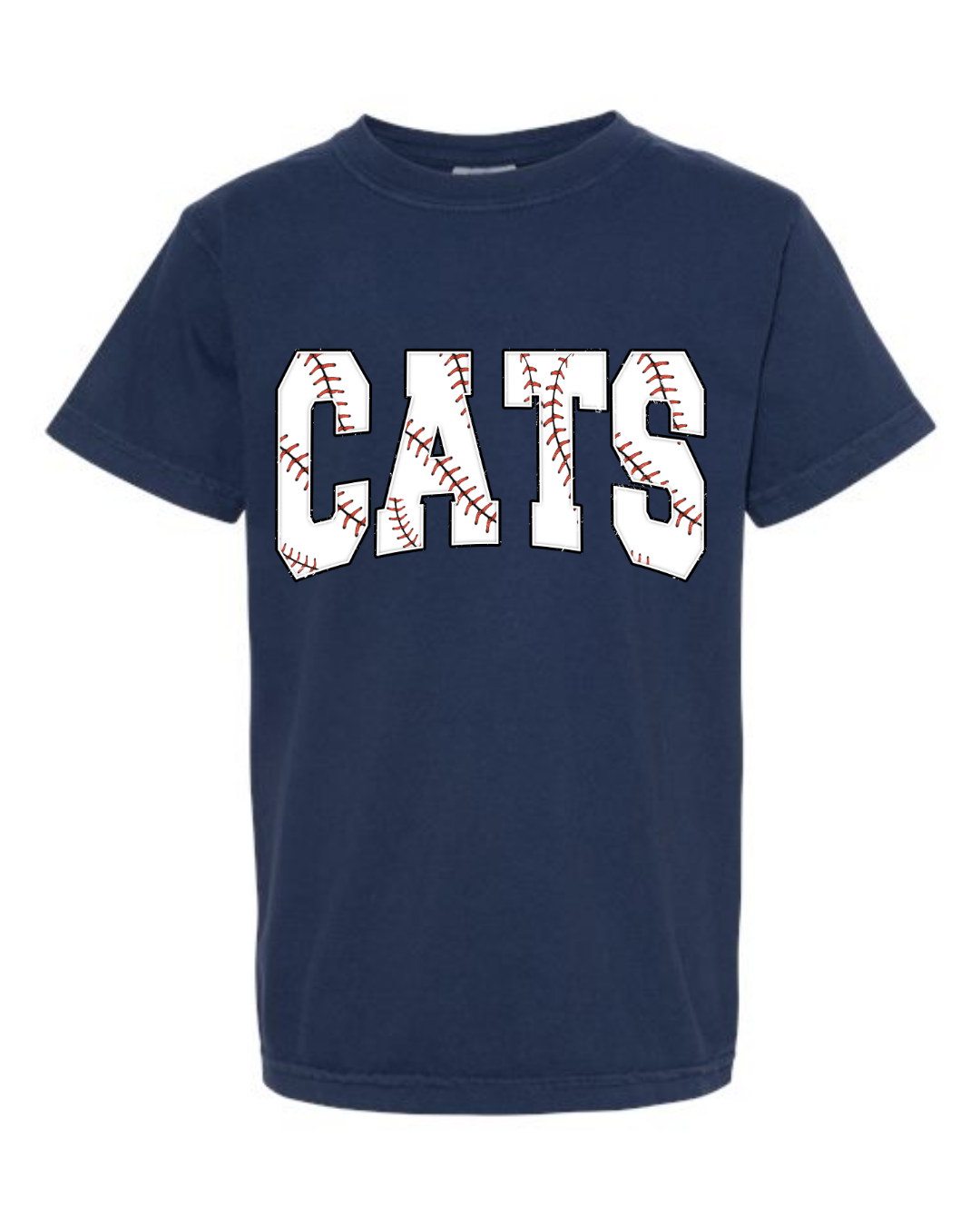 Adult Cats Baseball Tee