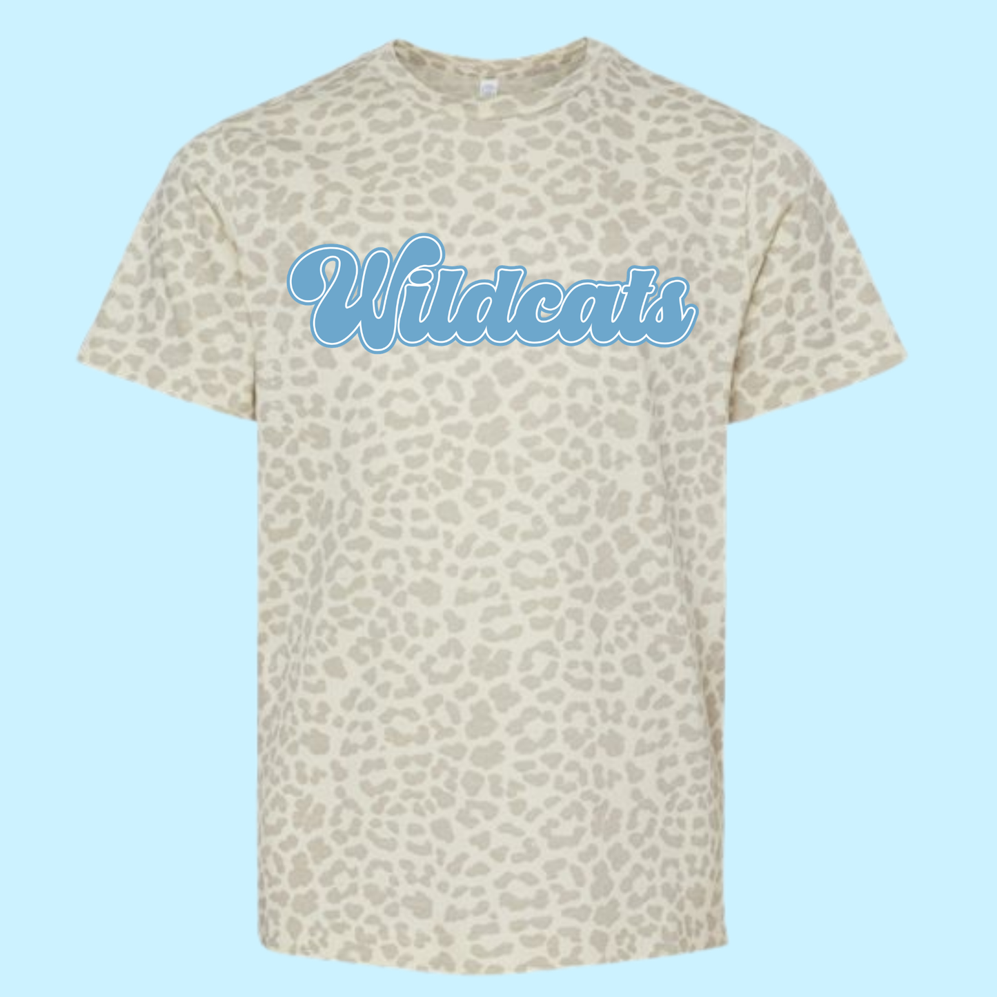 Light Leopard Cats Tee