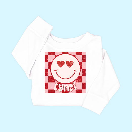Checkered Heart Eyes