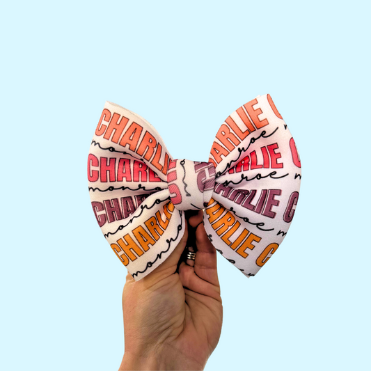 Bloom Name Hair Bow