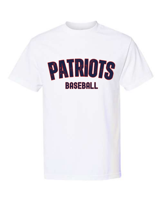 Adult Patriots Baseball T-Shirt
