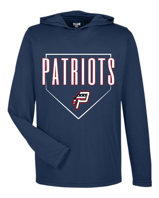 Adult Patriots Homeplate Hooded Pullover