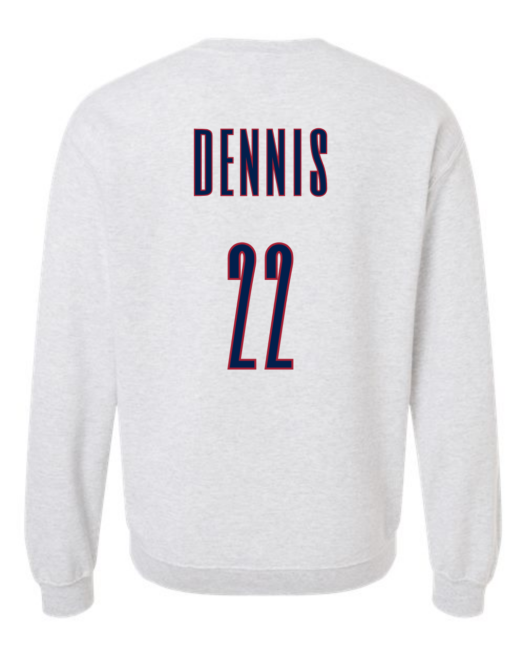 Adult Custom Patriots Home Plate Crewneck