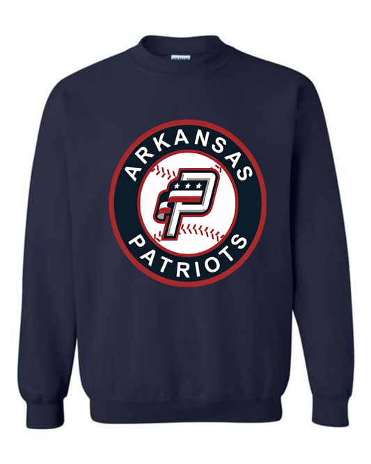 Adult Navy Patriots Crewneck