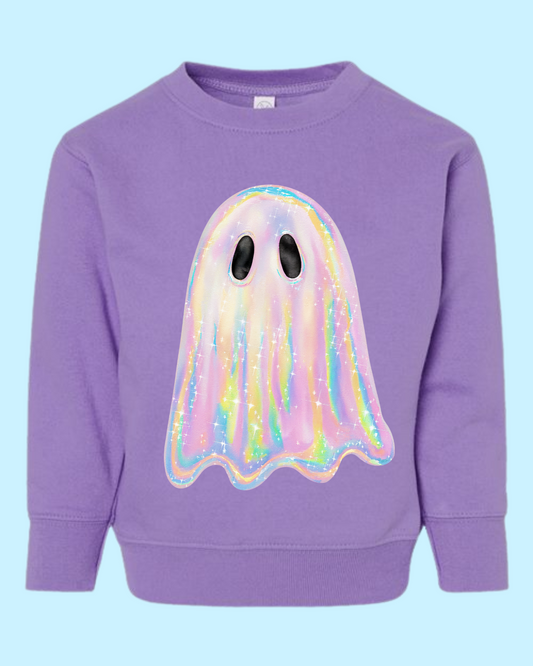 Shimmer Ghost Crewneck