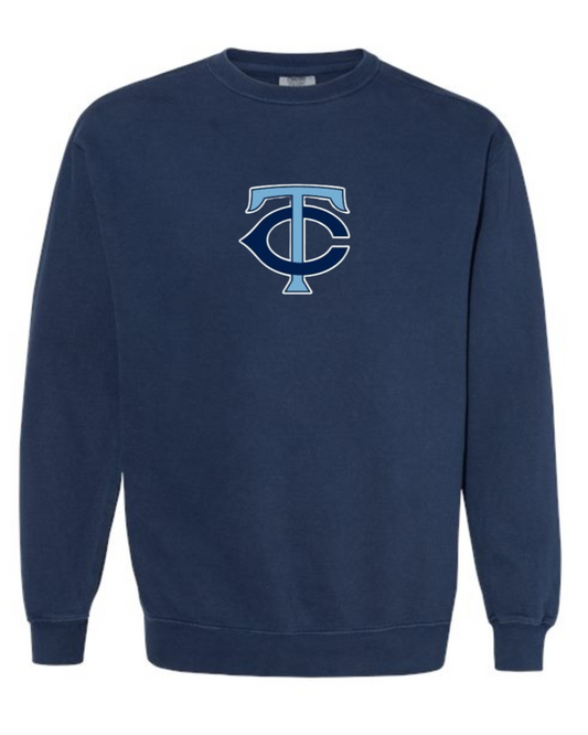 Custom TC Logo Comfort Color Crewneck