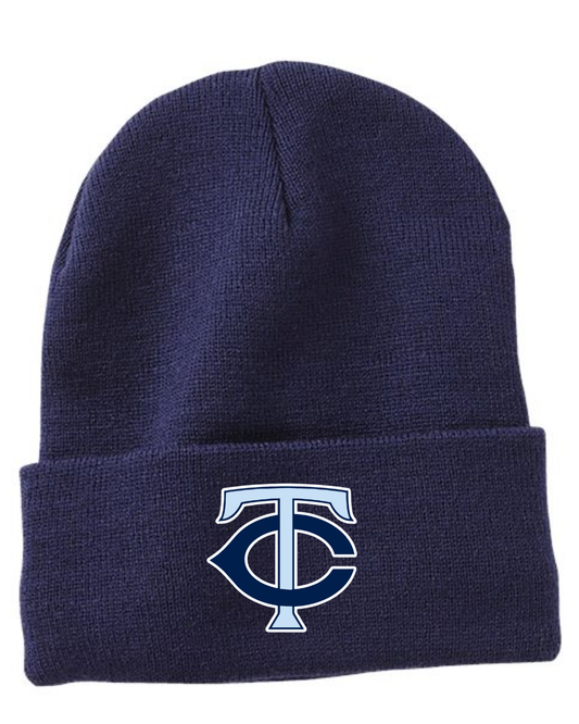 TC Sherpa Lined Beanie - Embroidered