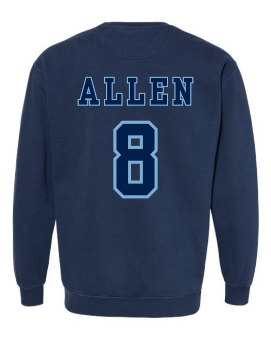 Custom TC Logo Comfort Color Crewneck