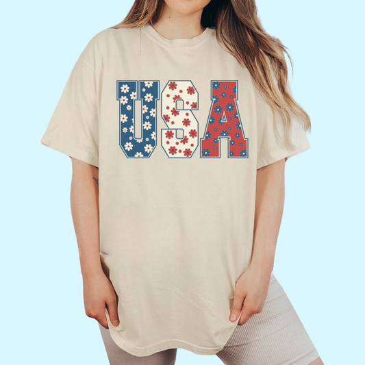 Floral USA - Adult
