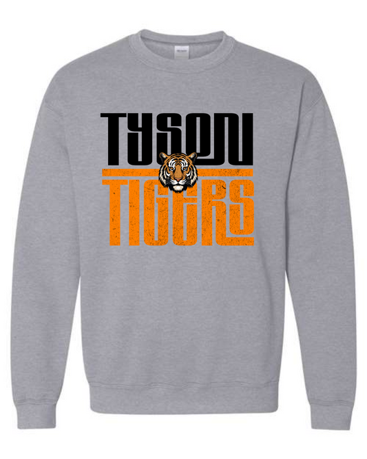 Adult Tyson Tiger Head Crew