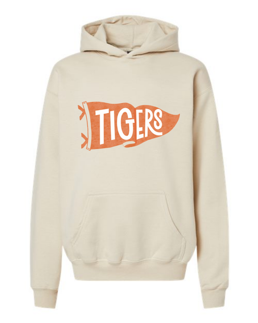 Adult Tigers Pendant Hoodie
