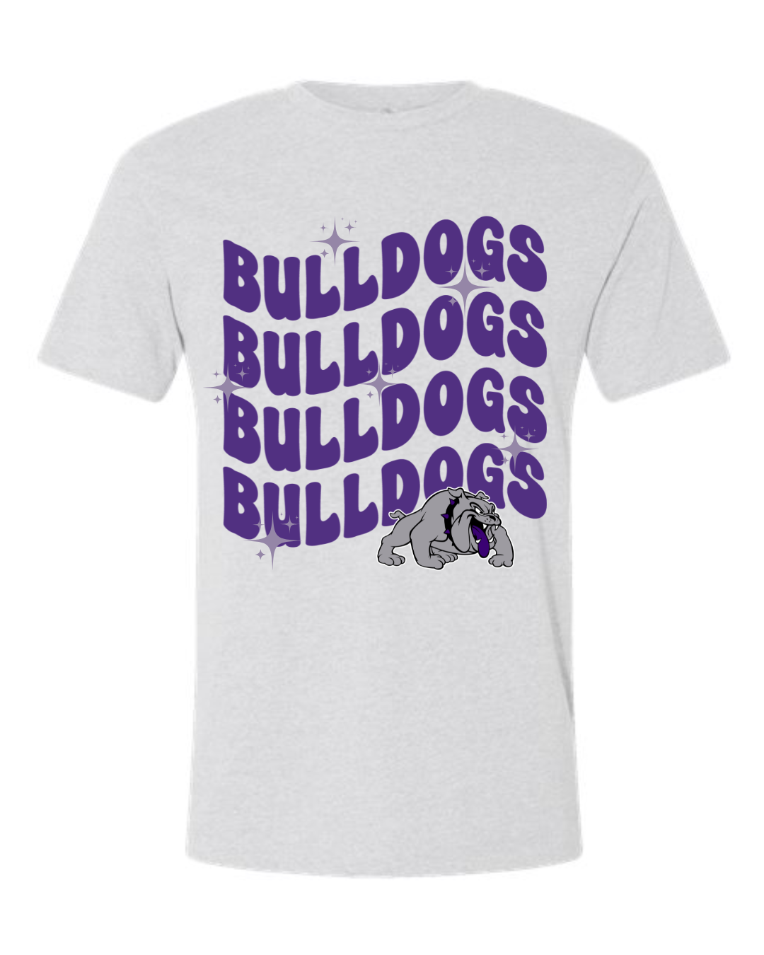 Adult Bulldog Wave Tee