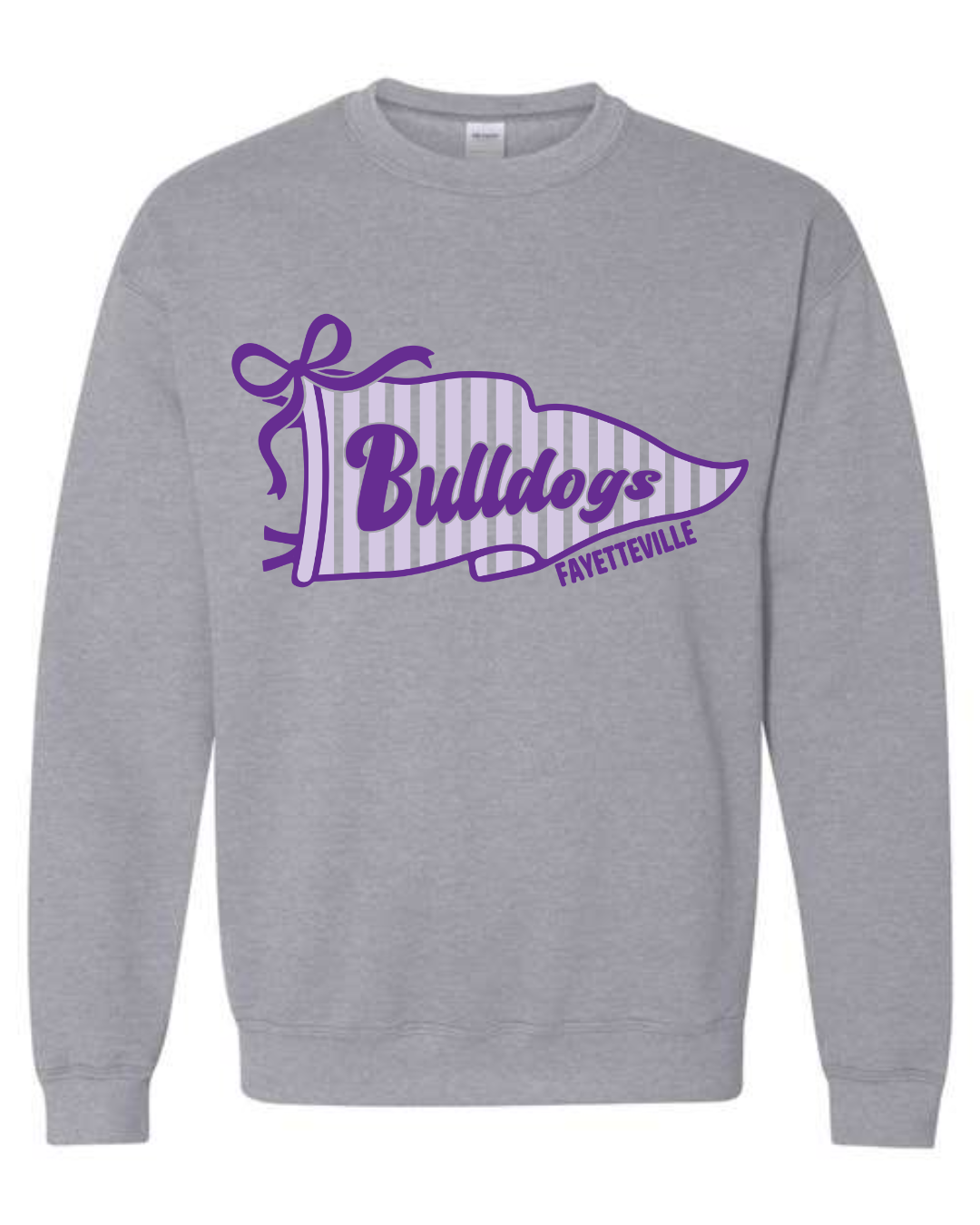 Youth Purple Pendant Crewneck