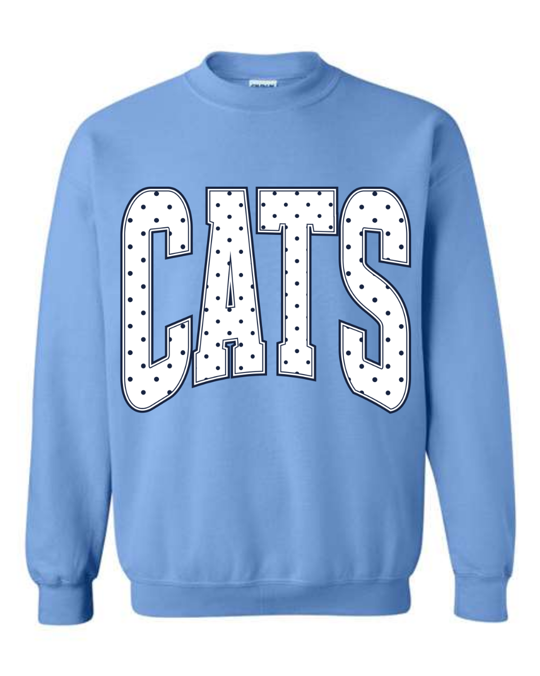 Adult Carolina Cats Crewneck