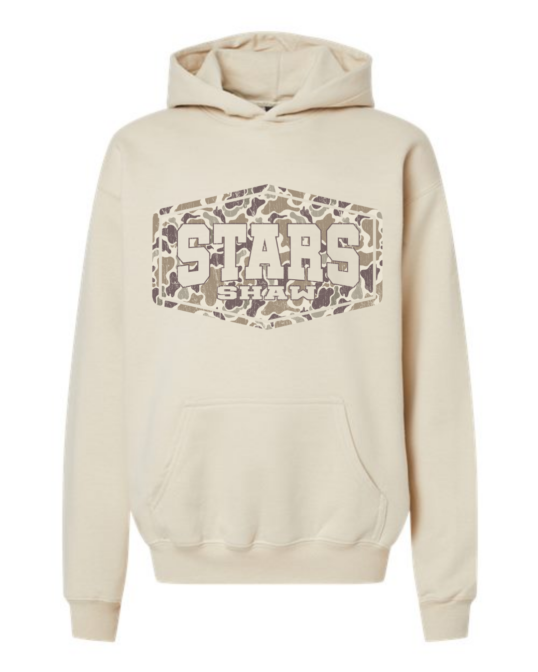 Youth Camo Shaw Stars Hoodie