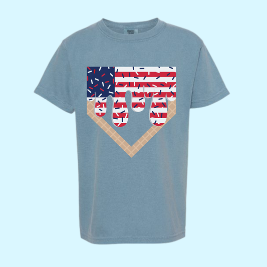 Baseball Flag Drip