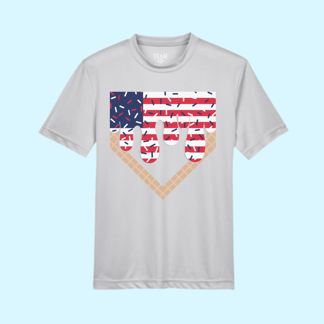 Baseball Flag Drip