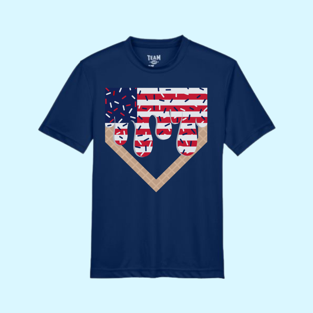 Baseball Flag Drip