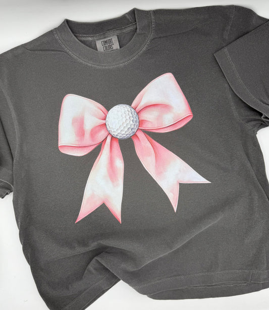 Golf Bow Crop Tee - Adult